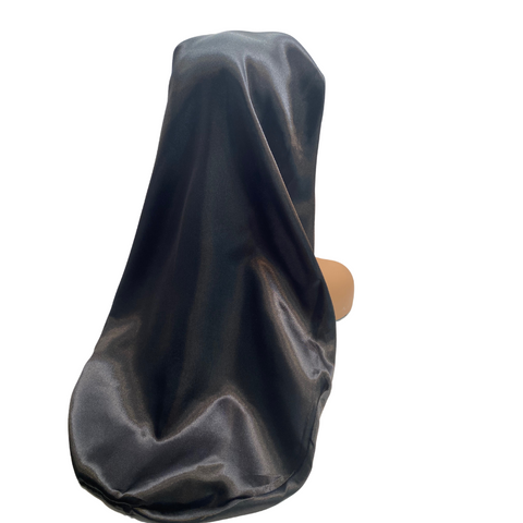 Signature Long Satin Bonnets with Attached Edge Strap