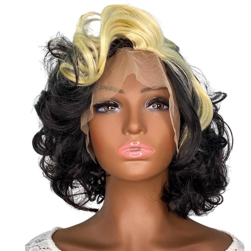 October Heat Resistant Synthetic Wig