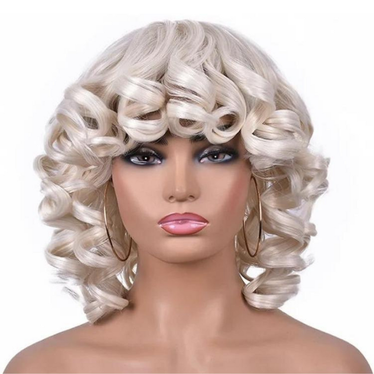 Heat Resistant Synthetic Wig, Blondee Shell