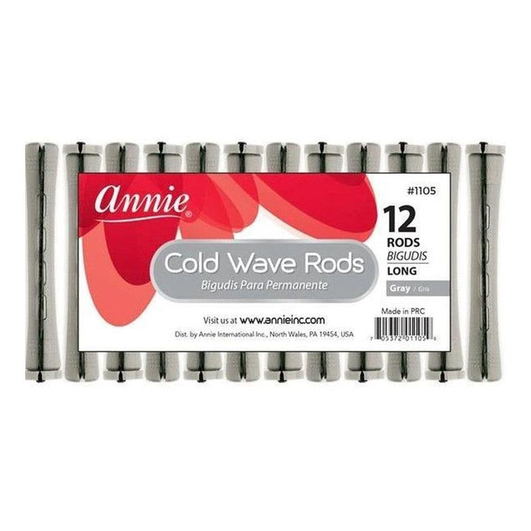 12pc Cold Wave Rods Gray 3/8