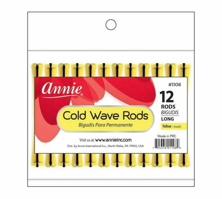 12pc Cold Wave Rods Yellow 3/16